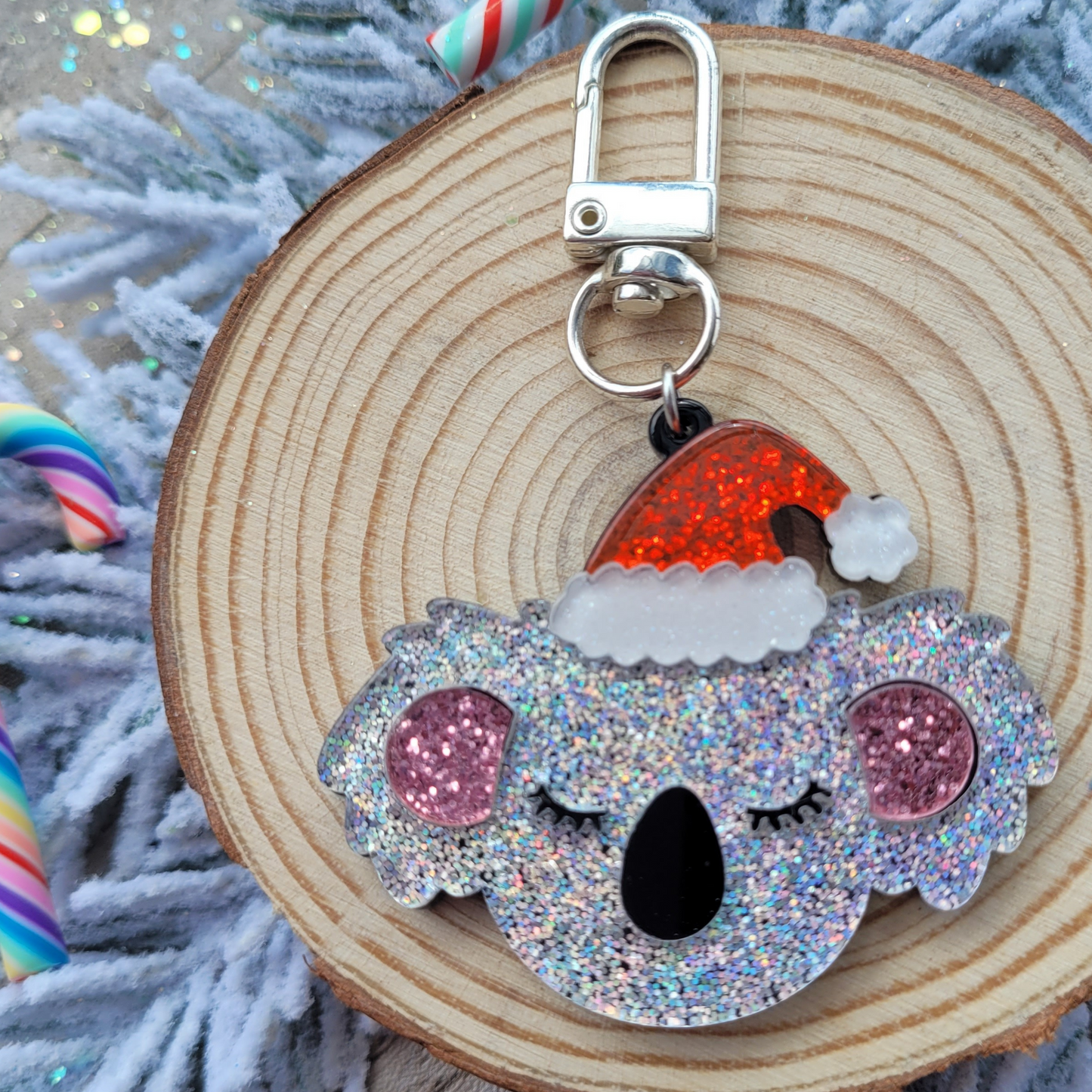 Christmas Koala Collar Charm