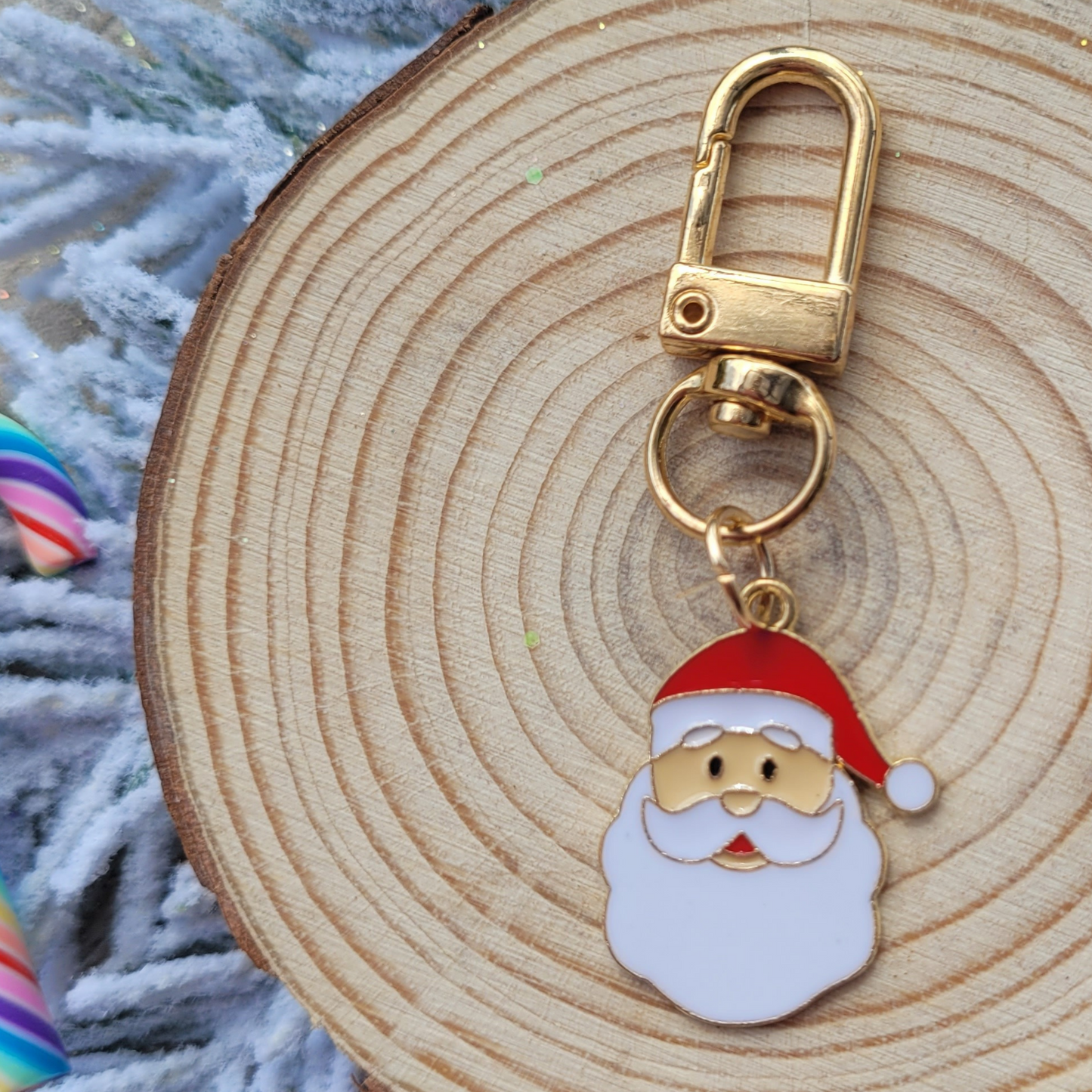 Santa Collar Charm