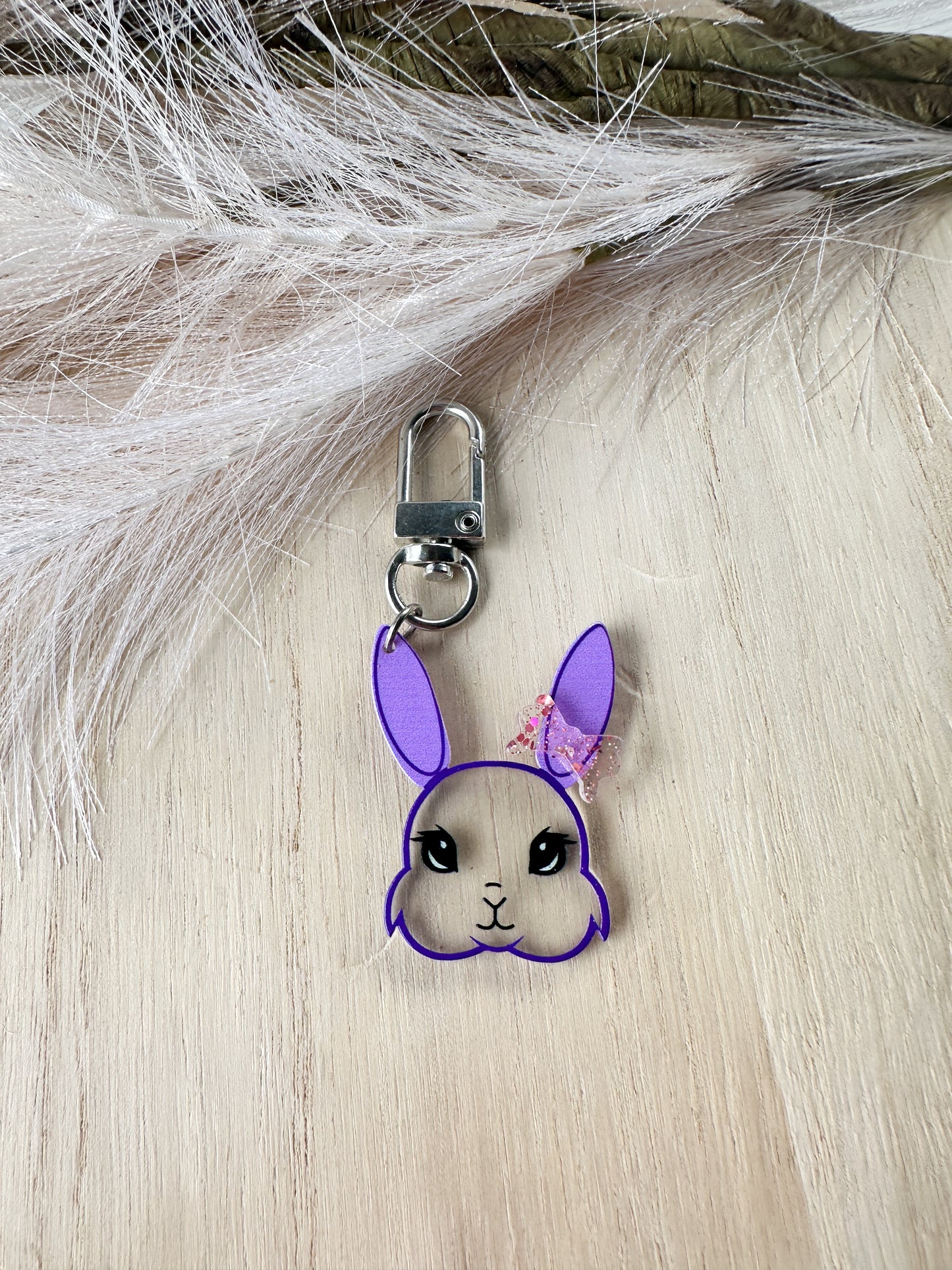Purple Bunny Ears