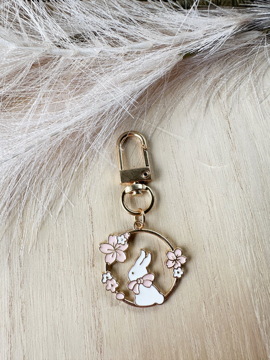 Pink Peep Collar Charm