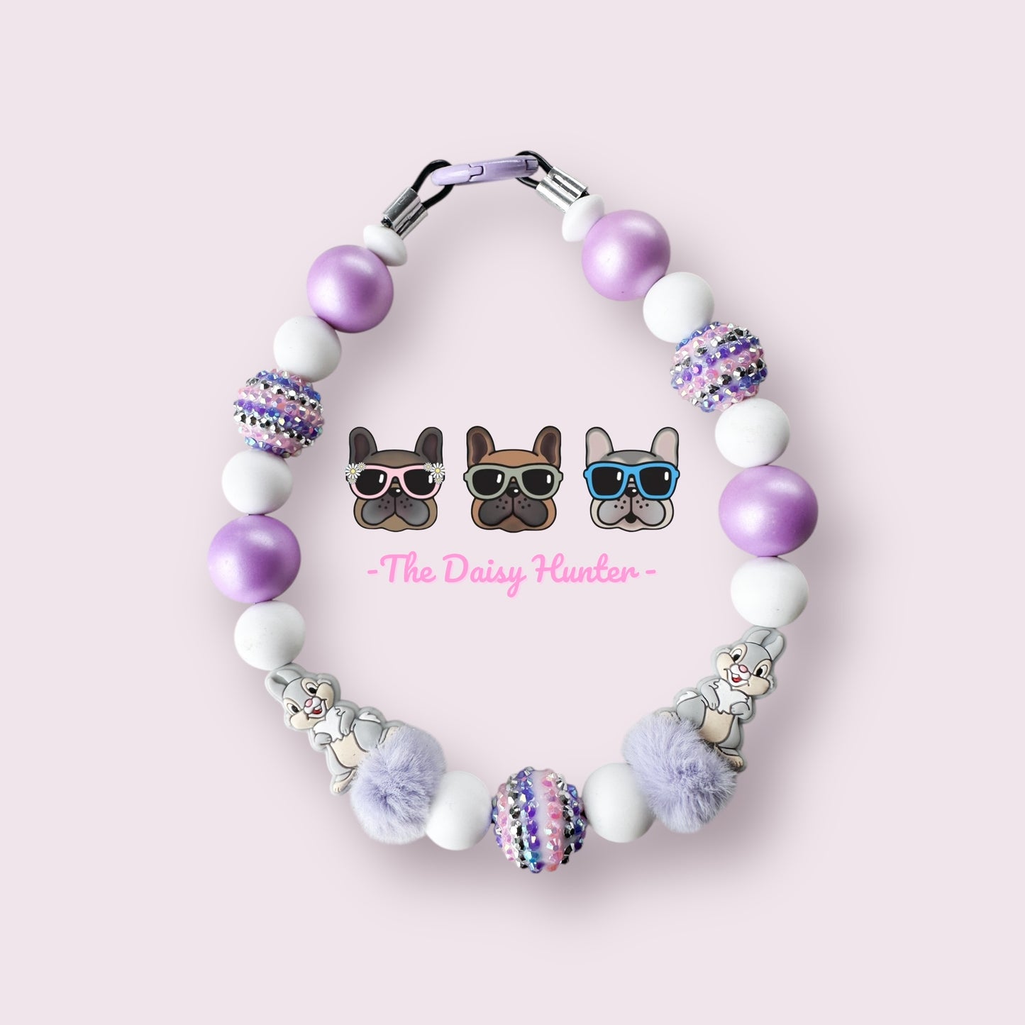 Fuzzy Bunny Necklace